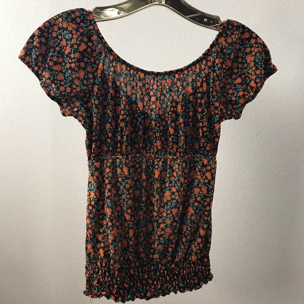 Ditsy Floral boho blouse